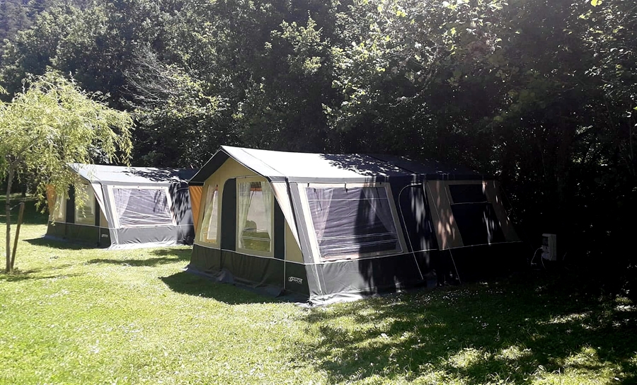 Tiendas «comanche», una nueva forma de vivir la acampada